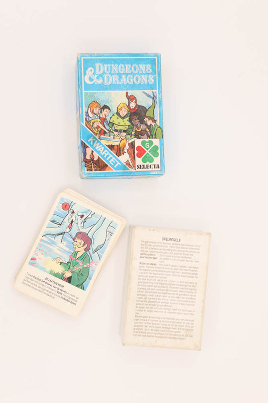 Dungeons&Dragons cartoon card game. Dutch. Netherlands.