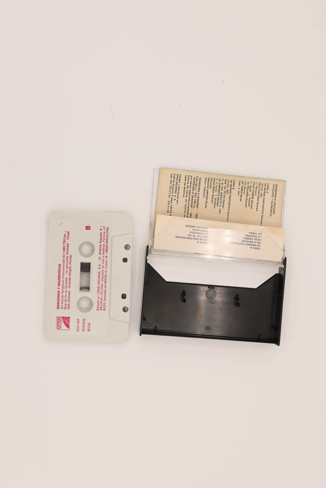 D&D cartoon OST cassete tape. spanish. Spain