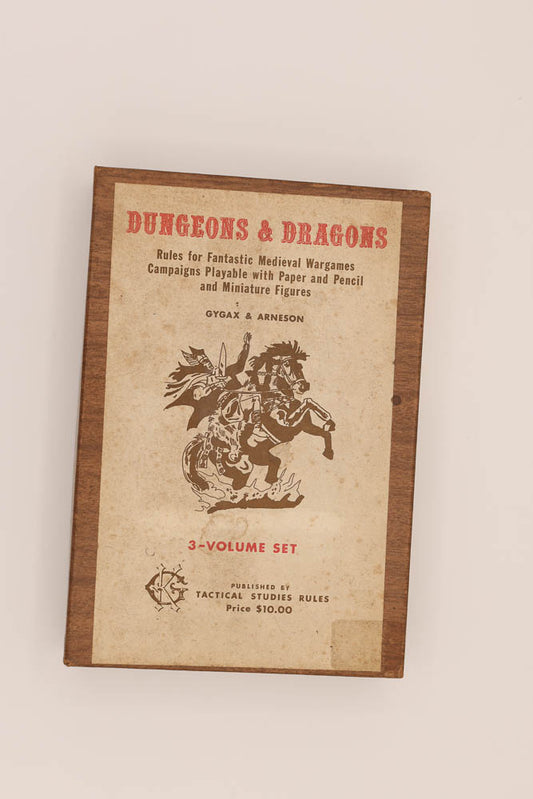 D&D woodgrain 3rd printing. English. USA