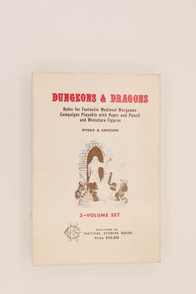 D&D white box 5th printing. English. USA