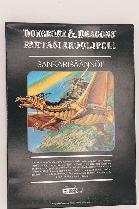 D&D Sankarisaannot. Finnish. Finland.