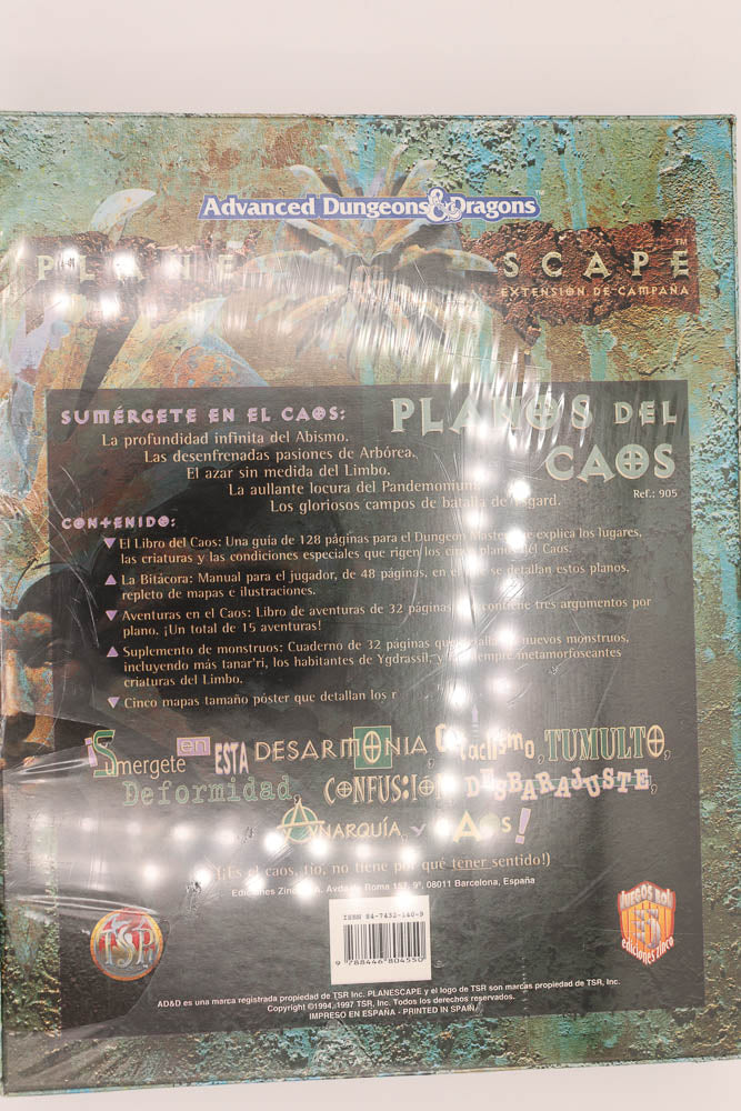 Planescape Planos del Caos. Spanish. Spain. SW