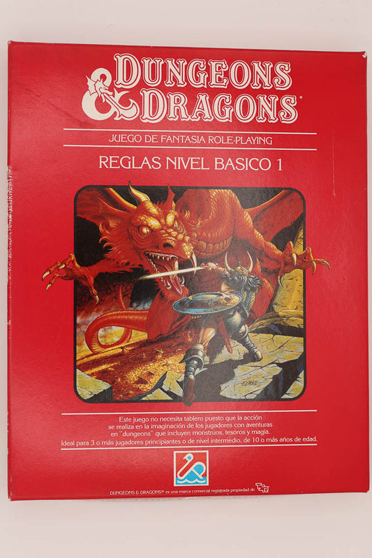 D&D Reglas Nivel Basico 1. Spanish. Spain