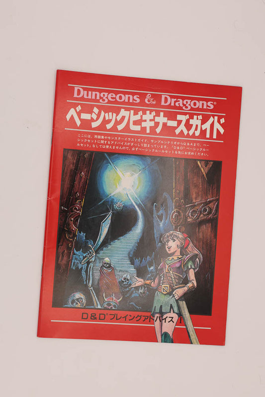 D&D Basic guide for beginners. Japanese. Japan